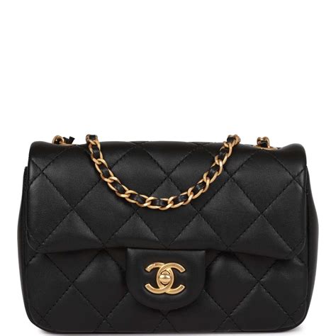 chanel mini flap bag gold hardware